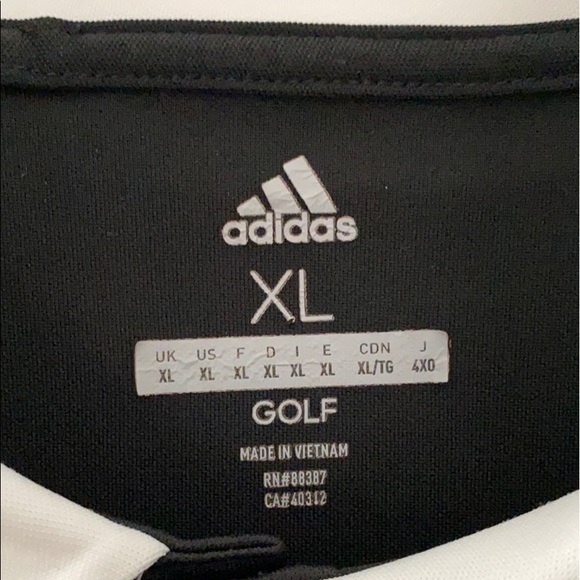Adidas Polo Shirt From Dustin Johnson Line Mens XL - Picture 2 of 2